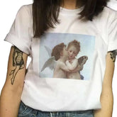 Vogue Baby Angel Kiss Aesthetic T-Shirt